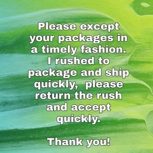 Feel free to make an offer